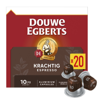 Douwe Egberts espresso krachtig 20 koffiecups