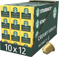 Starbucks creamy vanilla 10 x 12 koffiecups