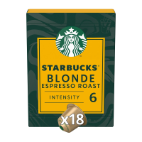 Starbucks blonde roast 18 koffiecups